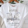 Paris Print women T-Shirt