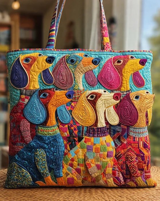 3D Printed Quilted Tote Bag – Cute Lightweight Shoulder Bag for Travel, Beach & Everyday Use - Image 6