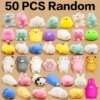 5–50PCS Kawaii Animal Mochi Squishy Gift Set