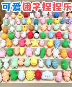 5–50PCS Kawaii Animal Mochi Squishy Gift Set - Image 3