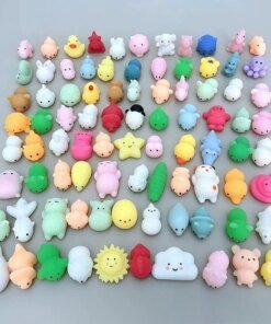 5–50PCS Kawaii Animal Mochi Squishy Gift Set - Image 4