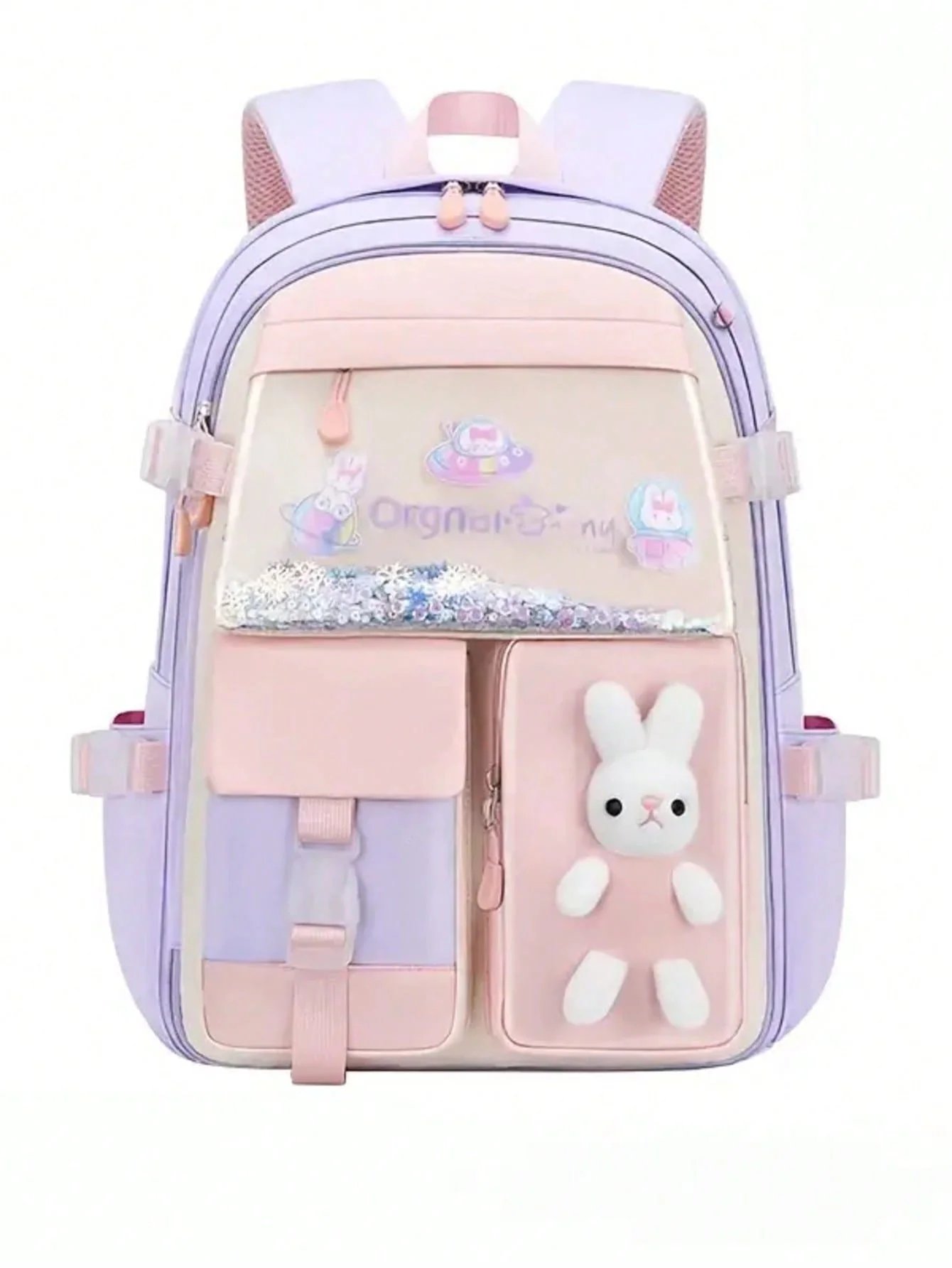 🎒 Cute Large-Capacity School Backpack ✨ Reflective & Lightweight