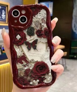 Burgundy Rose Romantic Case - Image 4