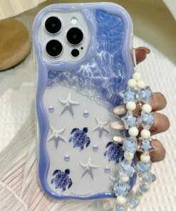 New 2026 Coastal Turtle Beaded iPhone Case