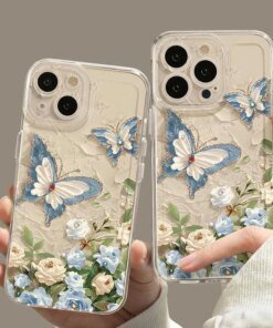 Alternative view of Floral Butterfly Case for iPhone