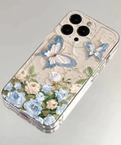 Floral Butterfly Case for iPhone
