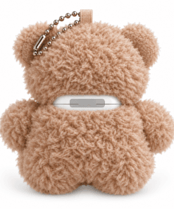 Plush Bear Case Compatible with Apple AirPods - Image 3