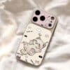 Cute Embroidered Cat iPhone Case – Kitty Design Protective Cover