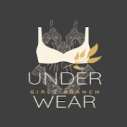 Black & Gold Elegant Illustrated Lingerie